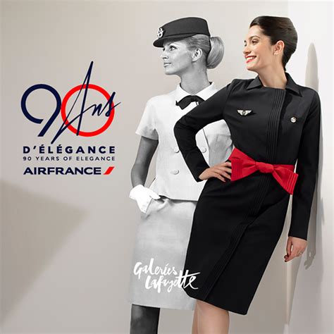 Air France uniforms: 90 years of elegance 